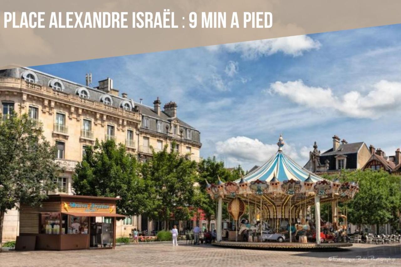 Quartier Des Theatres Centre, Wifi Et Parking - Zen Appart Troyes Exterior foto